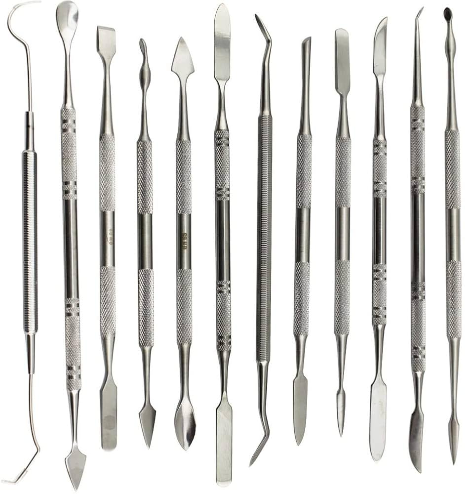 スパチュラ　ワックスカービング ワックスカービングスパチュラ 4本Set | 彫金工具のネットストア